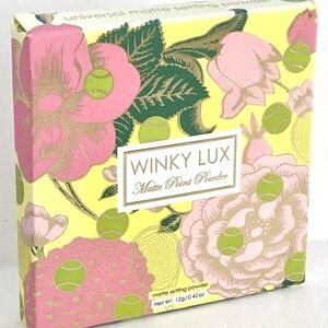 Winky Lux Matte Point Pressed Setting Powder Transparent All Skin Tones New